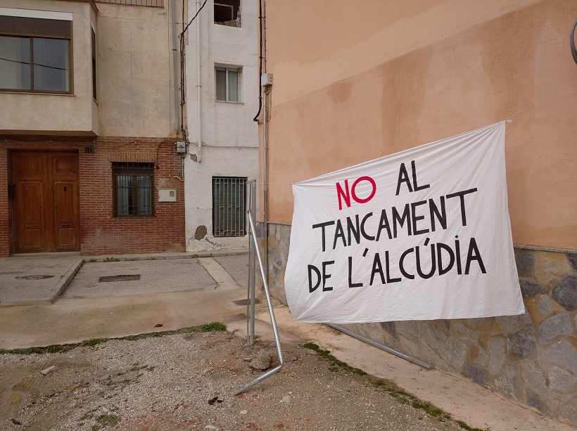 L’Alcúdia se opone a una valla que limita el acceso a su núcleo urbano