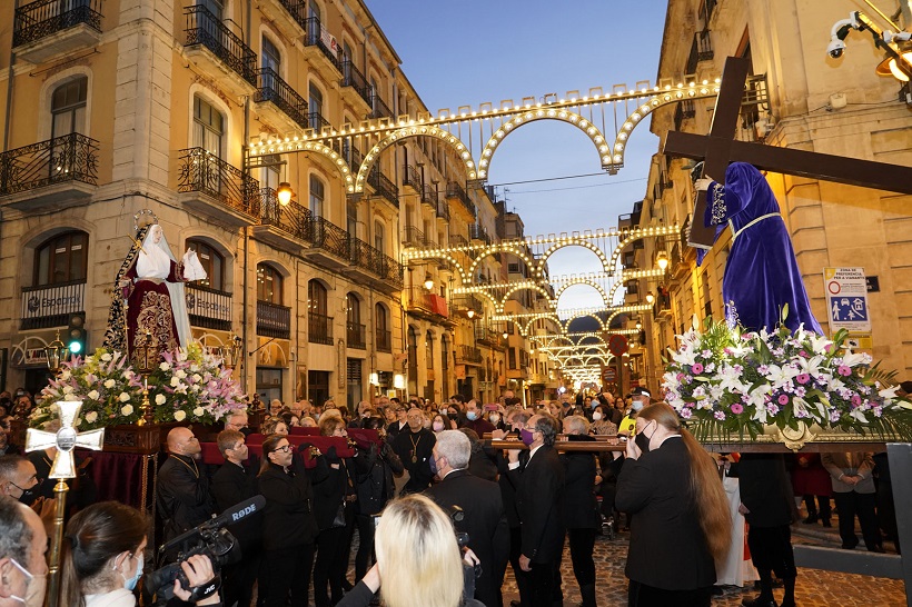 Las primeras procesiones regresaron a las calles de Alcoy