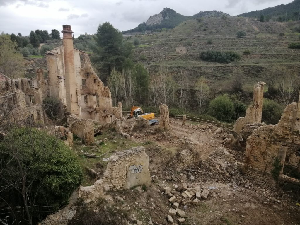 Cultura duu a terme obres de consolidació en El Molinar