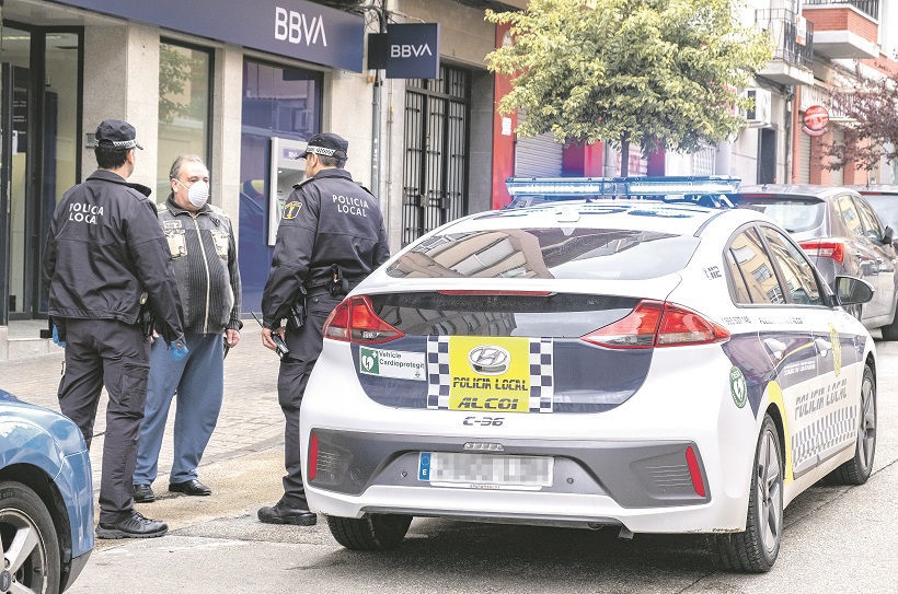 Más de la mitad de la plantilla de la Policía Local supera los 50 años de edad