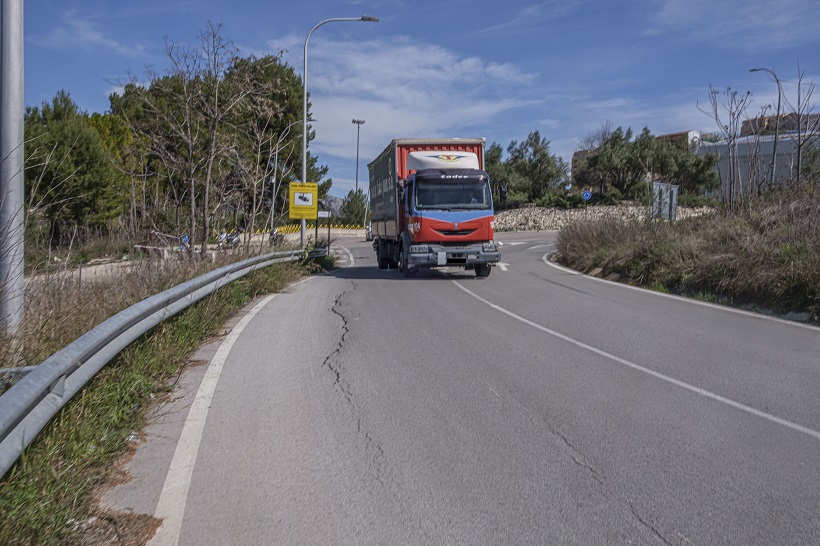 Repararán de urgencia el acceso al Santiago Payá