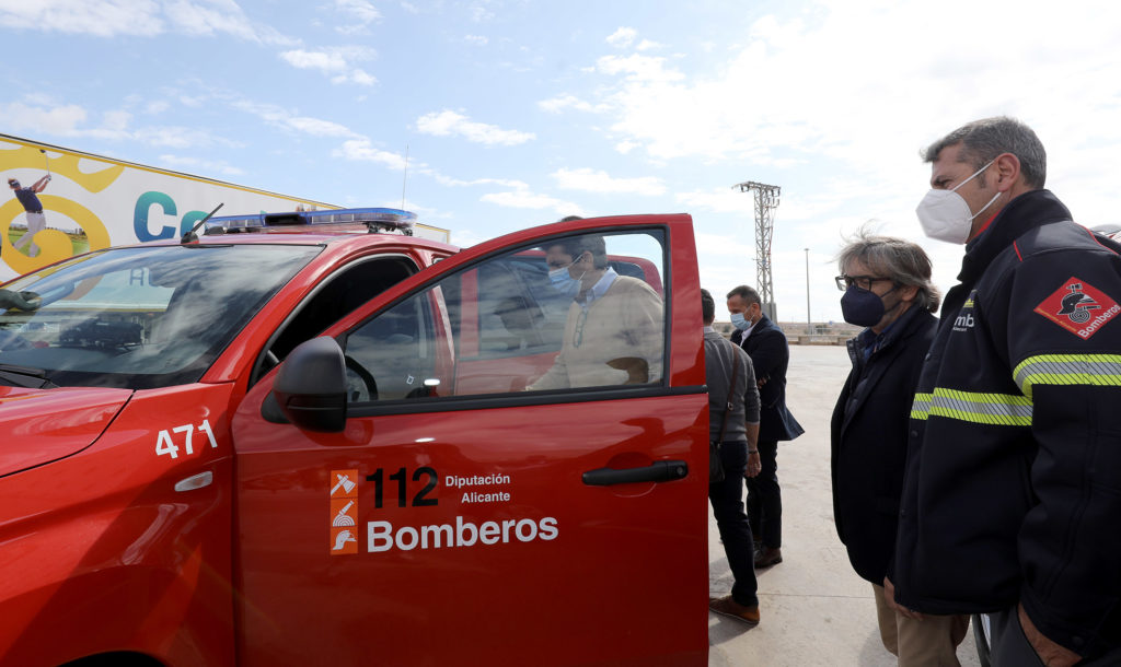 Los Bomberos de la Diputación refuerzan su servicio estival