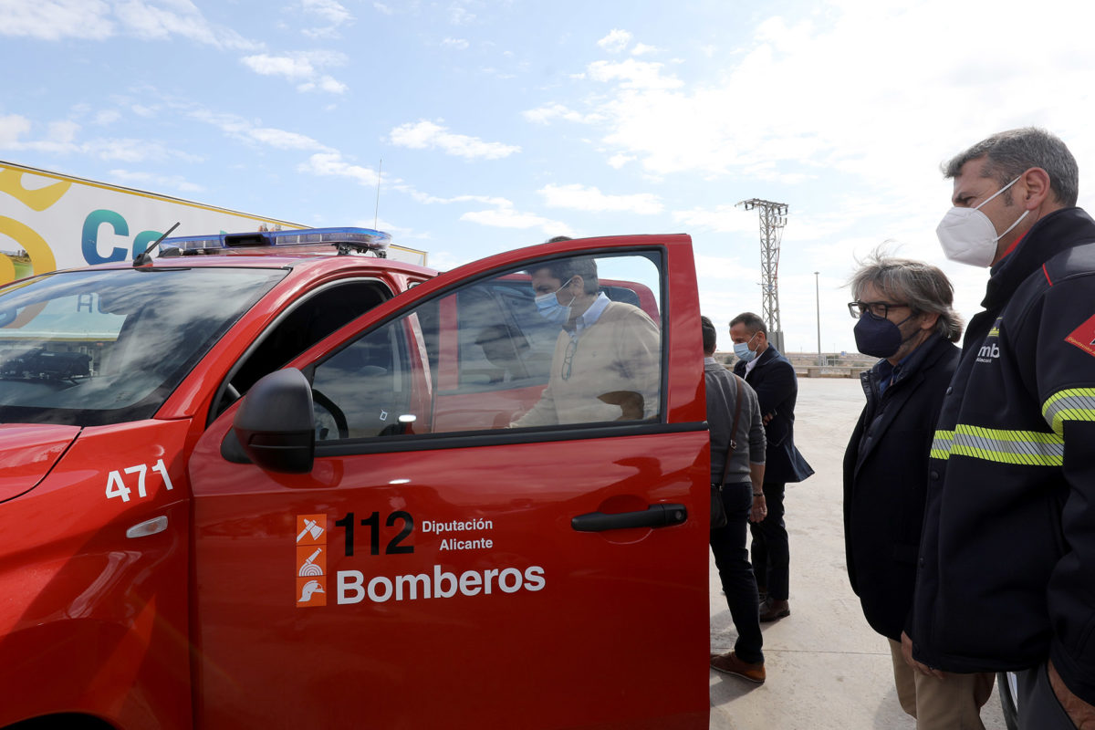 Los Bomberos de la Diputación refuerzan su servicio estival