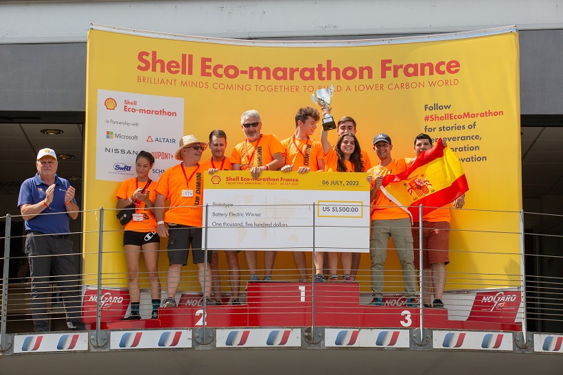 L'Eco-Dimoni gana la Shell Eco-marathon
