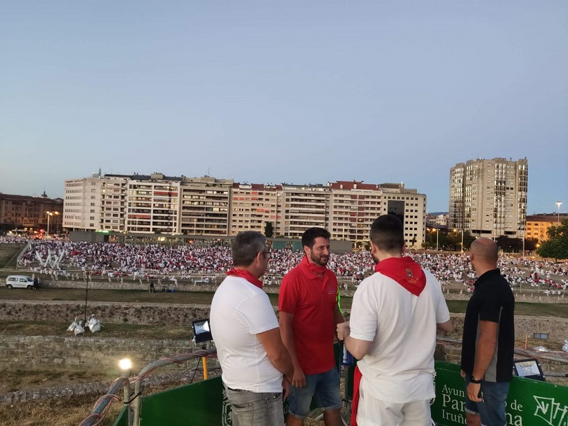 Miguel Vidal, el arquitecto que brilla en el concurso de Fuegos de Autor de Pamplona