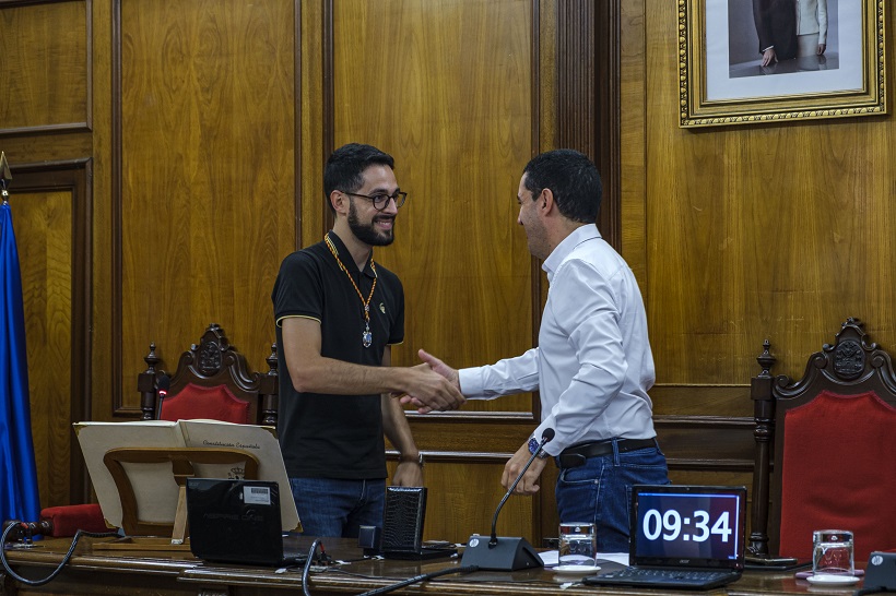 Mauro Colomina toma posesión como concejal de Guanyar