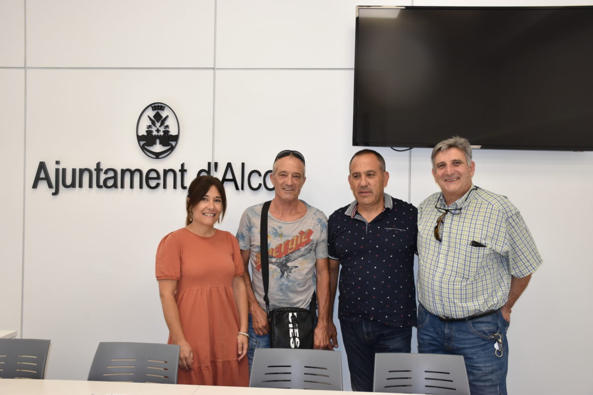 Colaboración de la asociación de Bomberos en la Feria Modernista