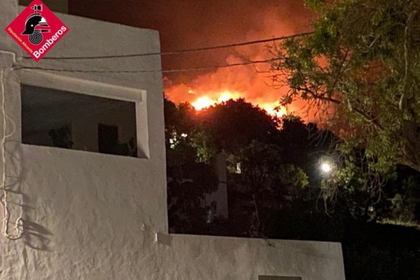 El incendio de la Vall d'Ebo ha calcinado ya 11.500 hectáreas
