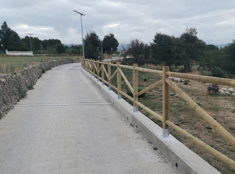 Concluyen las obras en la pedanía de Benàmer