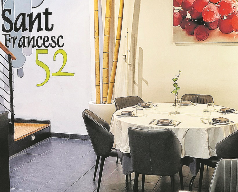 El restaurant Sant Francesc 52 compleix 15 anys en els fogons de ‘tota la vida’