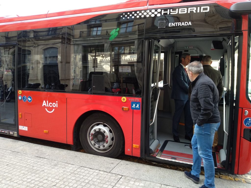 Alcoy adquirirá dos autobuses eléctricos