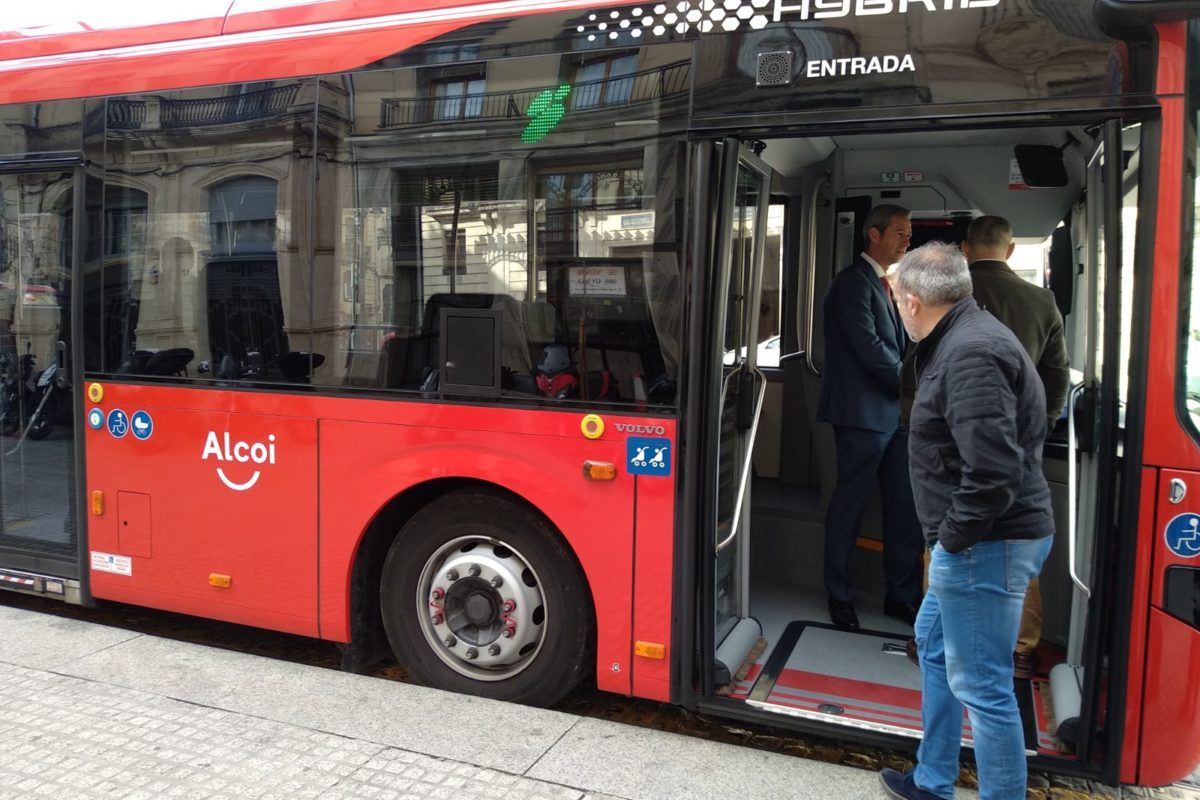 Alcoi adquirirà dos autobusos elèctrics