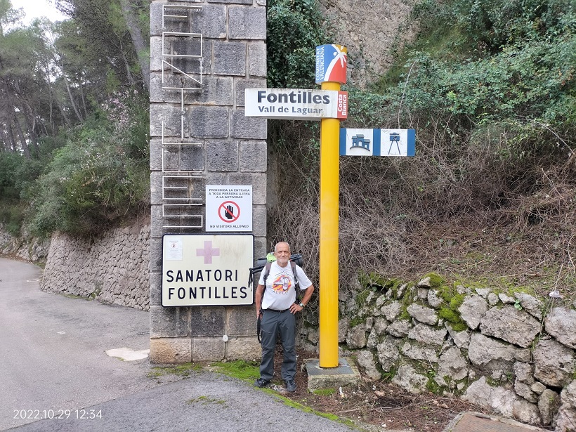 Paco Llopis completa als seus 80 anys el trajecte Alcoi-Fontilles a peu