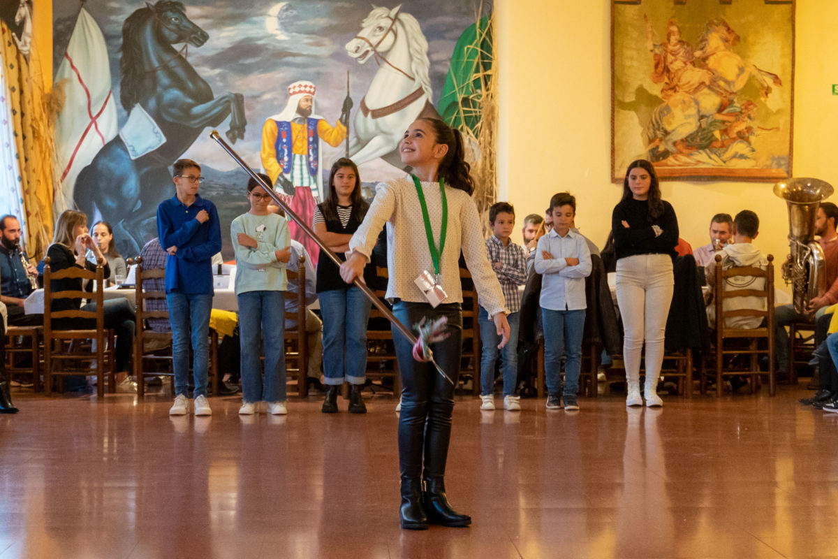 Abril Albero, primera Sargento Infantil moro de las fiestas alcoyanas