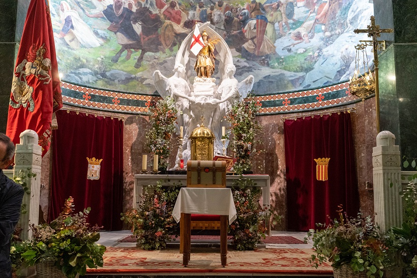 Una ‘cápsula del tiempo’ recoge el fervor hacia Sant Jordi