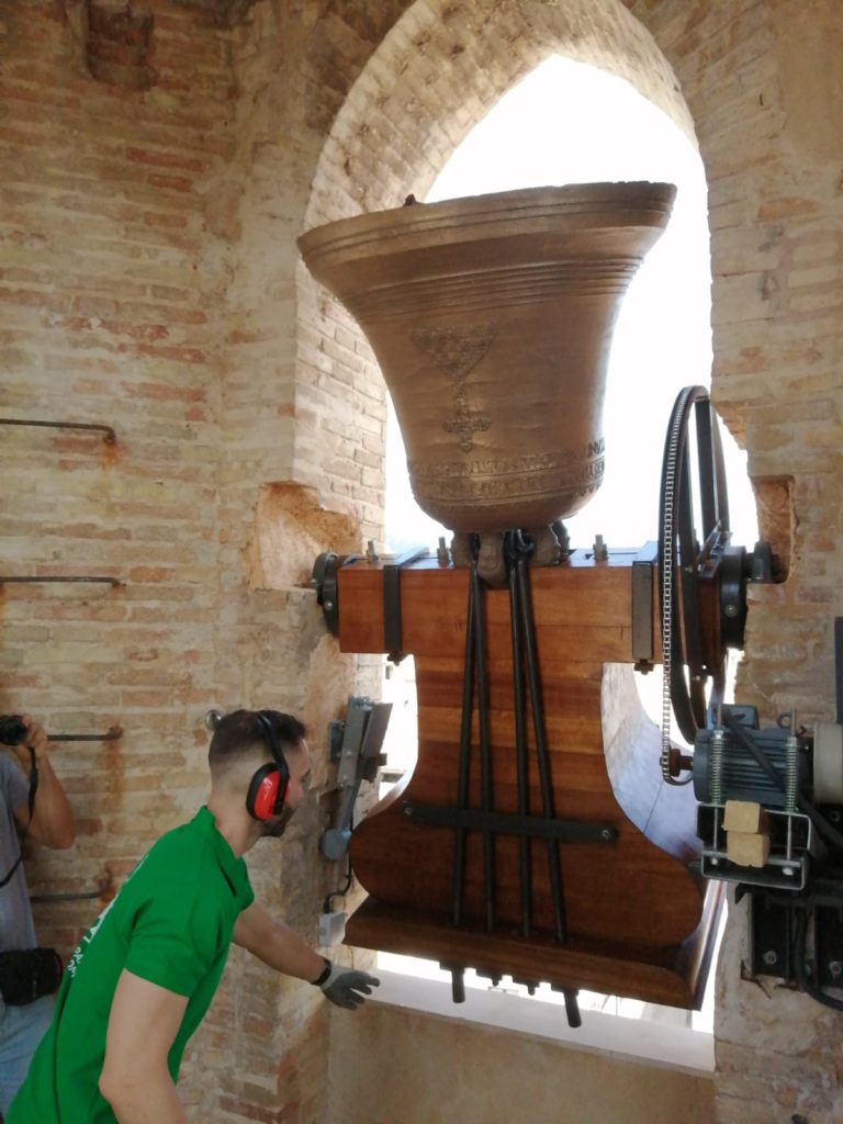 Campaneros de la comarca celebran la declaración de Patrimonio de la Humanidad