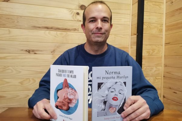 El autor alcoyano Juanjo Cerdá viaja en el tiempo con su primera bilogia