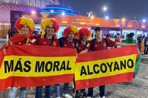 La Moral de l'Alcoyano va estar acompanyant a Espanya en el Mundial de Qatar