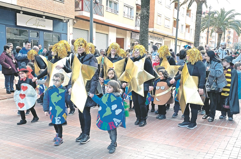 Los escolares de la comarca se ponen el disfraz