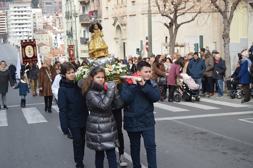 Alcoy vivió la tradición del Jesuset del Miracle