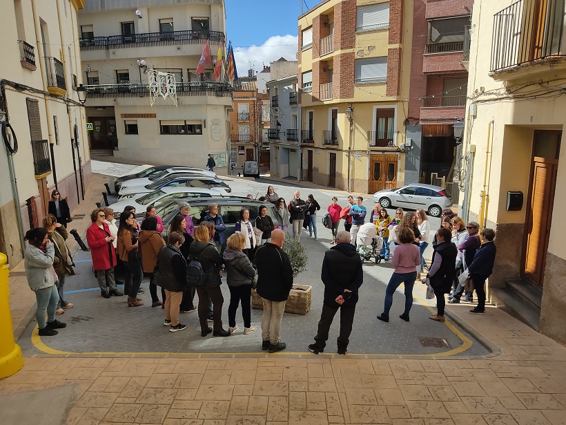 La comarca sale a la calle el 8M en defensa de los derechos de la mujer