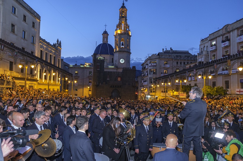 Emissió en directe de la Festa del Pasdoble i de la interpretació de l'Himne