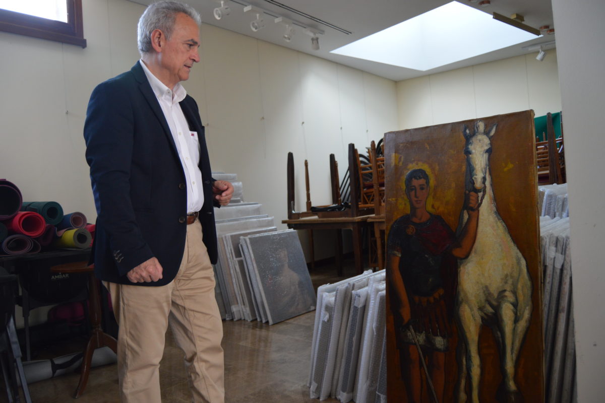 Alfonso Saura dona 90 obras