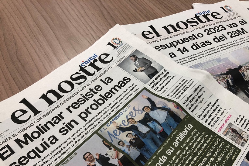 Esta semana, El Nostre adelanta su edición al viernes 26