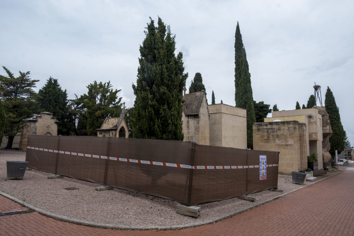 Inici imminent de les obres del mausoleu