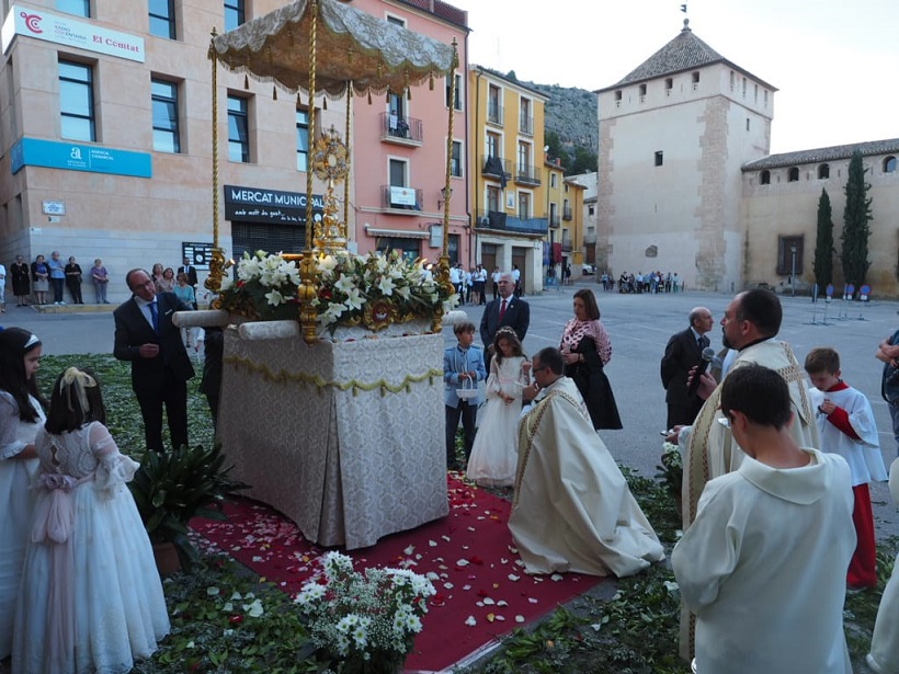 Un festivo Corpus llenó la comarca de actos y devoción