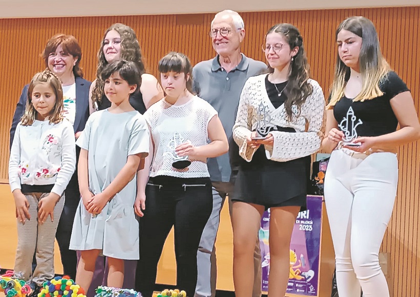 Valeria Morillo, segunda en los premios Sambori