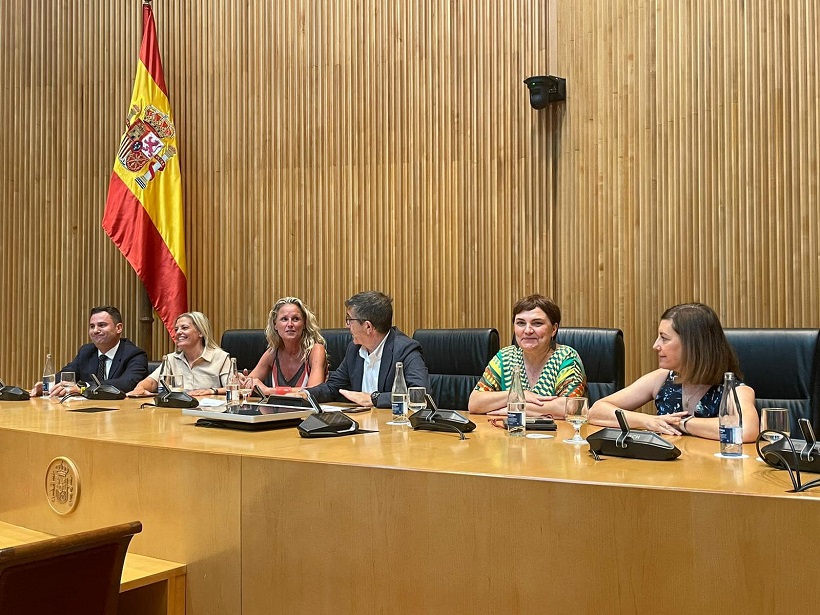 Patricia Blanquer entra en la dirección del grupo parlamentario del PSOE