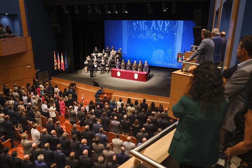 El Calderón alberga esta tarde la presentación de cargos festeros