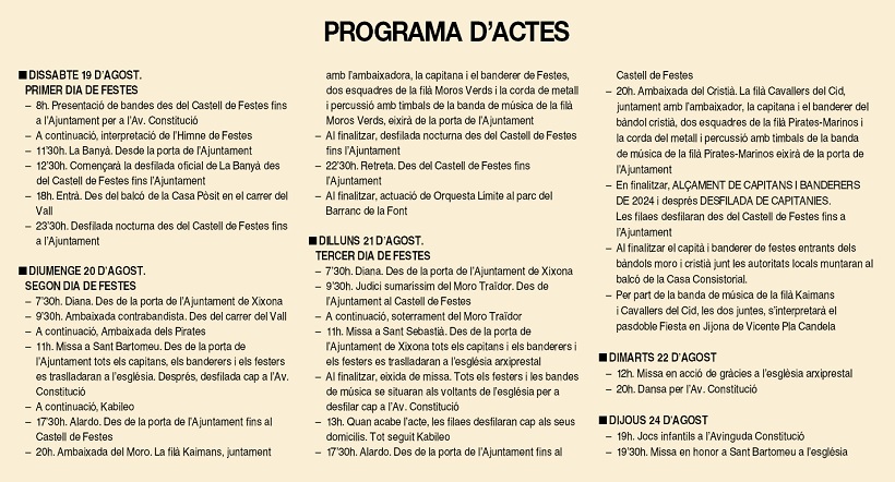 Los Moros y Cristianos impregnan las calles jijonencas