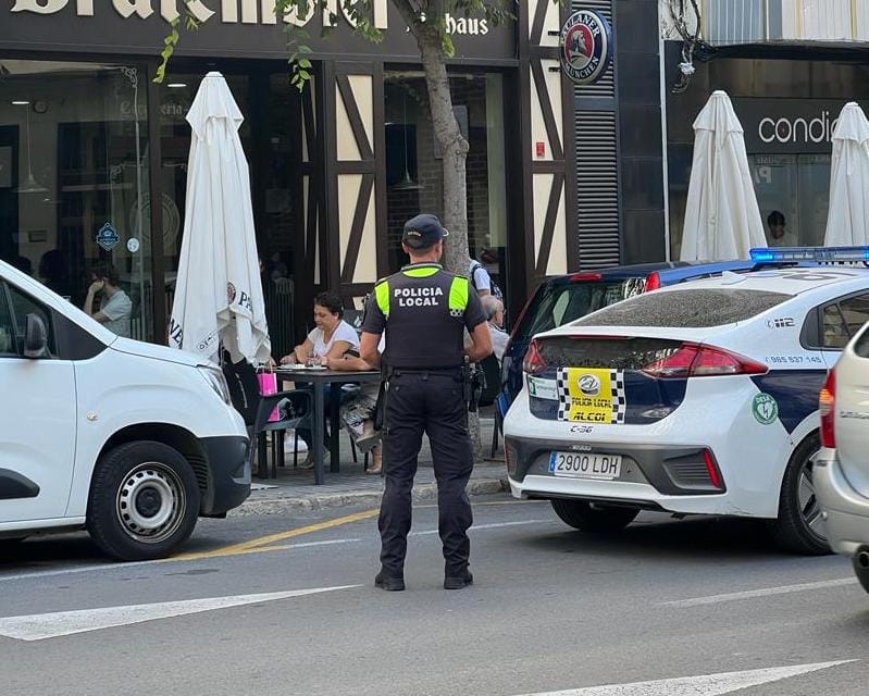 La Policia Local deté a una persona