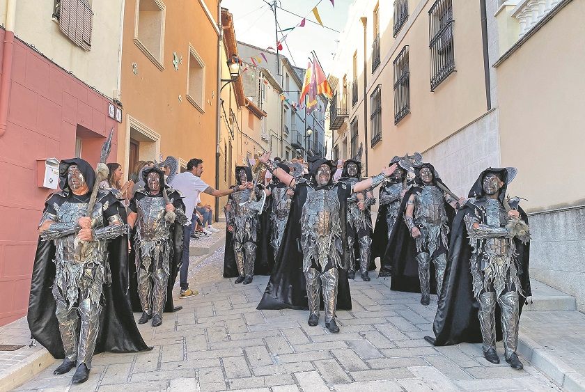 Homenatge a la Filà Verdugos pels seus 50 anys en la Festa