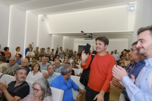 Jesús Cintora se metió al público de Alcoy en el bolsillo