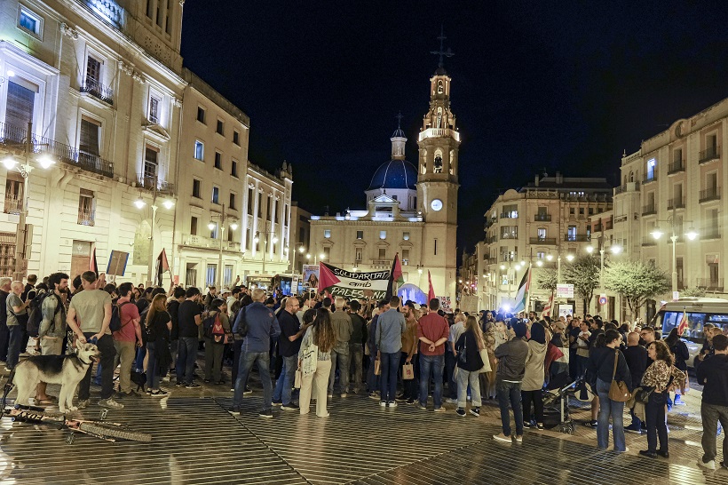 Alcoy se solidariza con el pueblo palestino