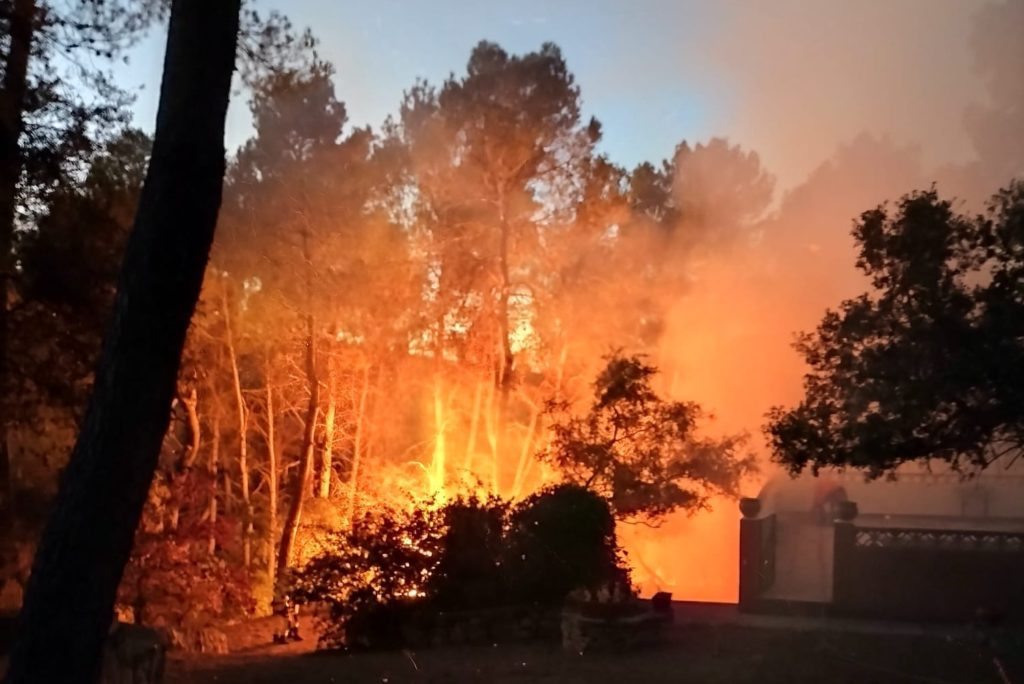 Un incendi en El Estepar causa l'alarma entre els veïns