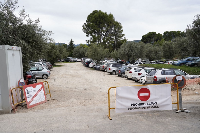 Habilitan más de 150.000 metros para aparcamiento en la Fira de Tots Sants