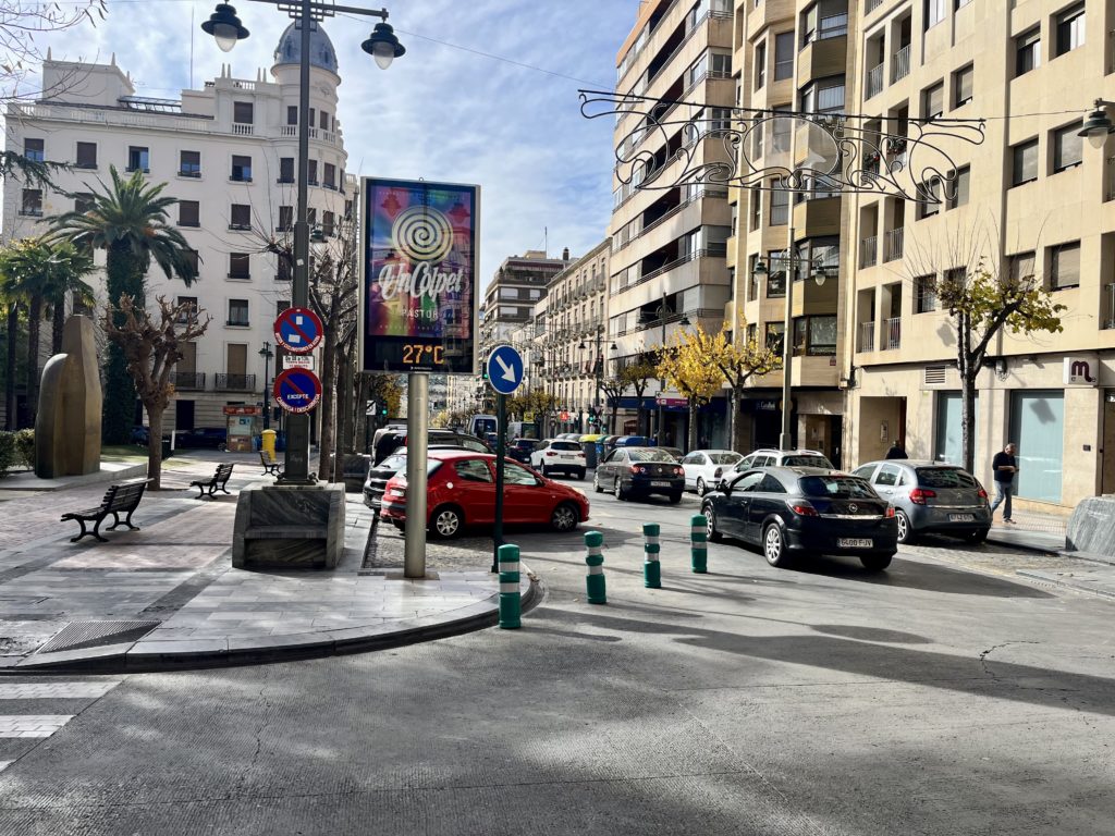 Alcoy alcanzó los 27 grados en una subida inédita en diciembre