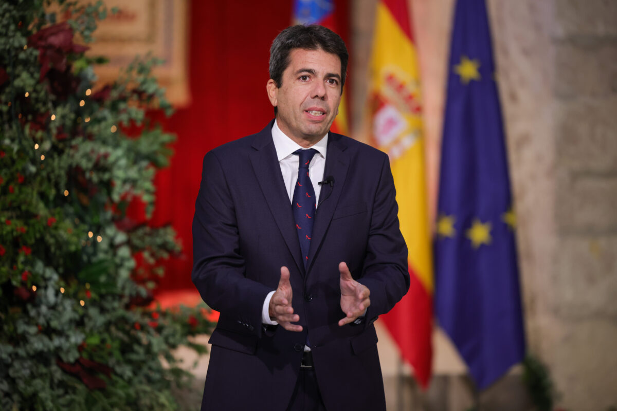 Carlos Mazón advoca per una Comunitat Valenciana "unida, serena i fructífera"