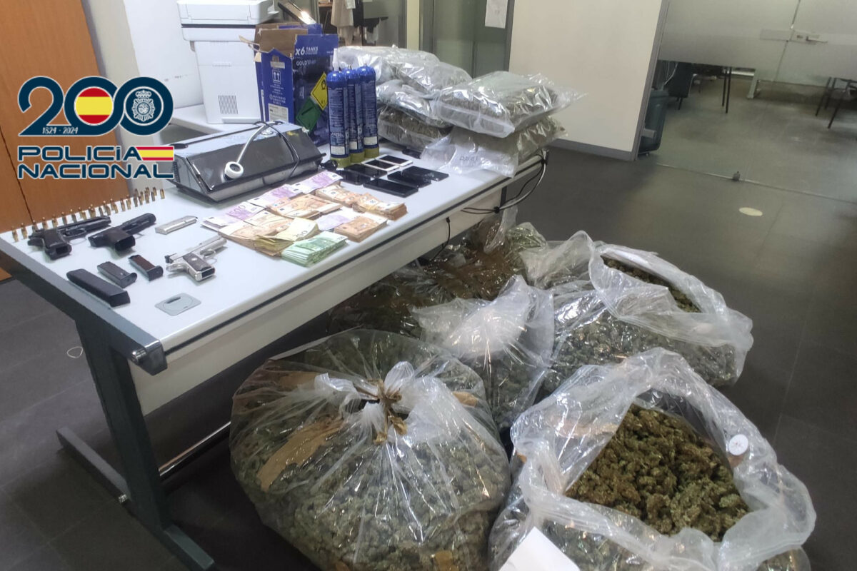 Cae una banda de venta de droga a gran escala en Alcoy y Cocentaina