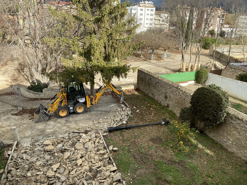 Arrancan las obras de remodelación integral del parque del Batà de Muro