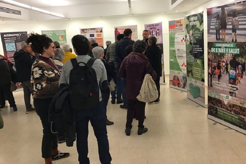 ‘Contaminació de l’aire i salut’, en el Ovidi Montllor