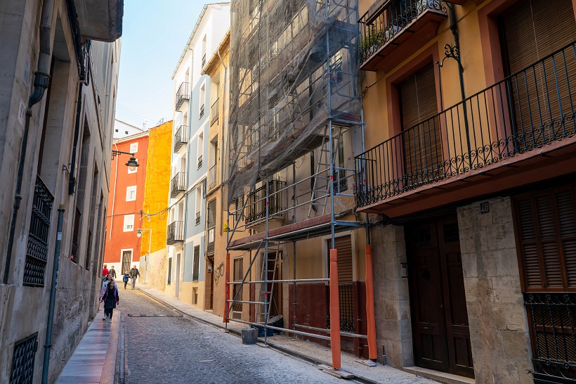 Alcoy duplica en 2023 las licencias para rehabilitar edificios en el Centro