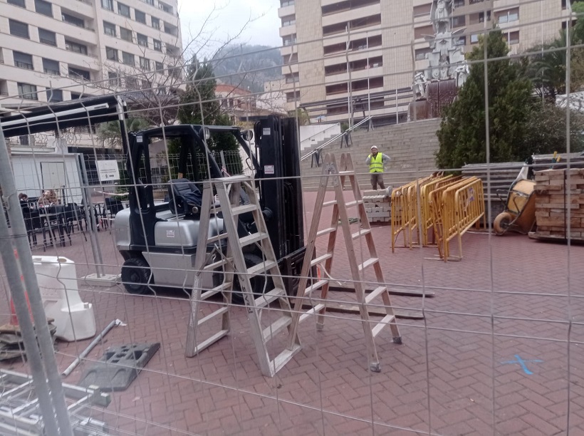 Arranquen les obres de la reforma de La Rosaleda