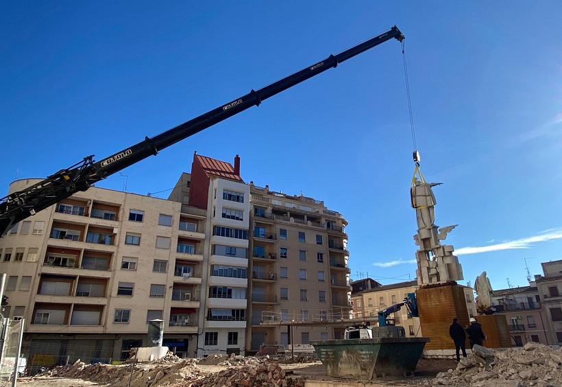 El Sant Jordi de La Rosaleda es ‘muda’ durant uns mesos