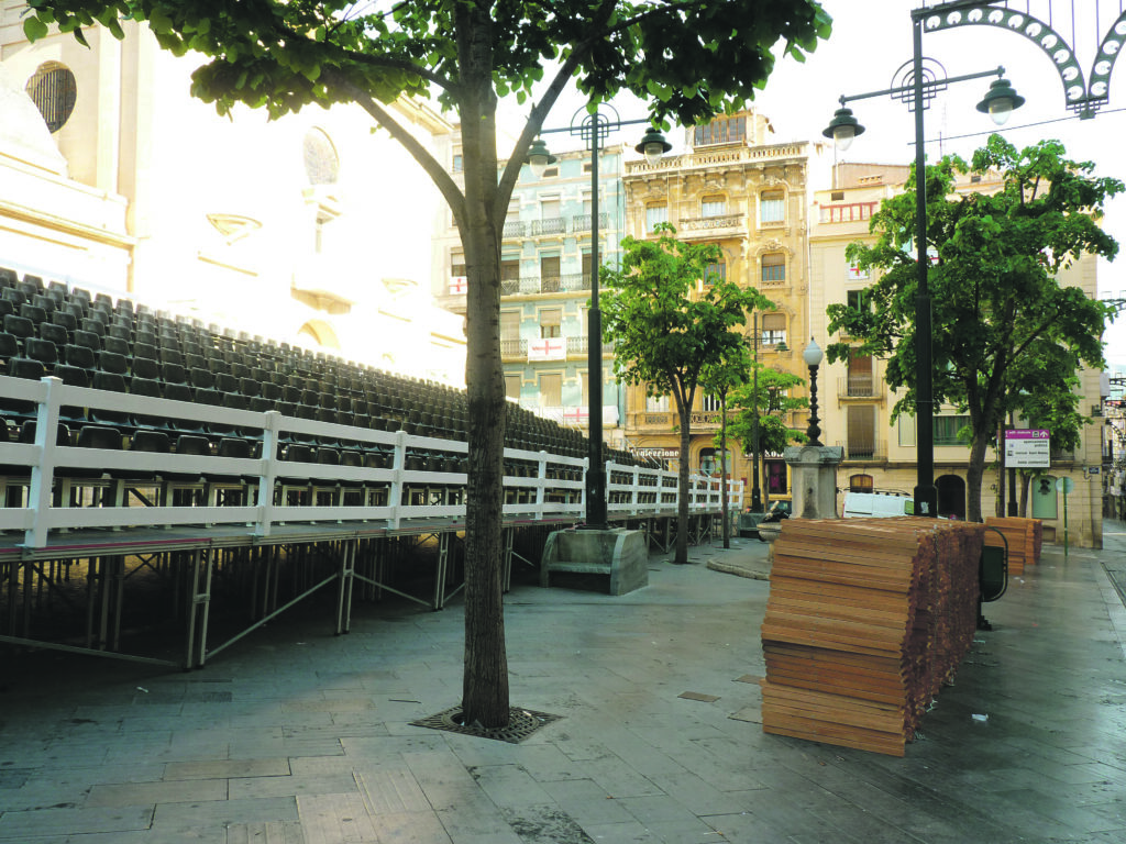 Les Festes comptaran amb unes dues mil cadires més