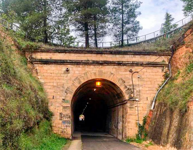 Adjudicadas las obras de mejora de los túneles de la Via Verda.